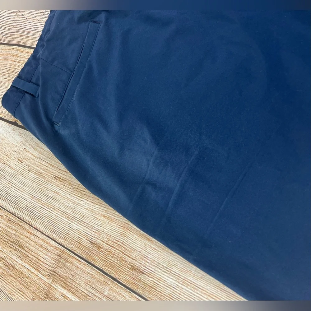 Mens Adidas Ultimate 365 Golf Shorts Blue Flat Front Chino Stretch Size 32 - Picture 5 of 7